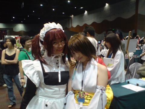Maid and Yuna from FFX