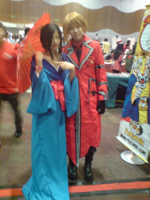 Dante from Devil May Cry with Lady